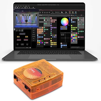 Sunlite Suite 2 ФК 1536 DMX512 канали Софтуер Контролер на Сценичното осветление, DJ Disco Блок за Управление Осветительным Оборудване 1