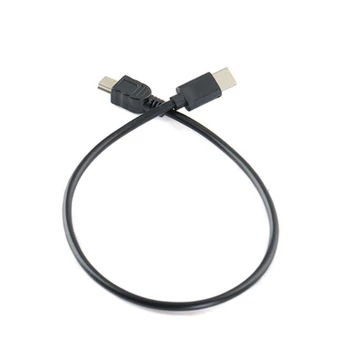 USB Type C 3.1 Съединители Mini USB 5 Pin B Включете Конвертор OTG Адаптер Полето за Кабел за Предаване на Данни за Macbook Mobile 30 см 0