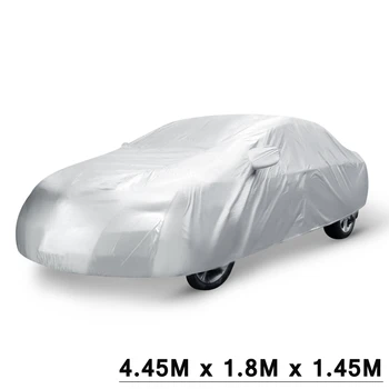 X Autohaux Седан Калъф За Кола Водоустойчив Открит Защита от Слънце и Дъжд за Chevrolet Cruze 4,45 М x 1,8 М x 1,45 М