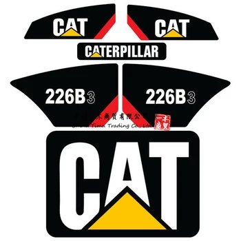 Багер стикер за 226B3 CAT Етикети Етикети с Борда на Завъртане Комплект 325D 318CL CATERPILLAR 320 318EL D4H 500 KVA 336D