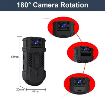 Безжична камера V380 Pro WD18, оборудвана с Wi-Fi монитора на камерата с висока разделителна способност, със завъртане на 180 градуса, имат запис на 1080p 4