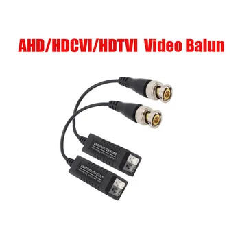 Висока резолюция 720 P/1080 P AHD/HDCVI/HDTVI BNC към Cat5 UTP/5e/6 Видео Балун Пасивни Приемопередатчики Предавател 300 м