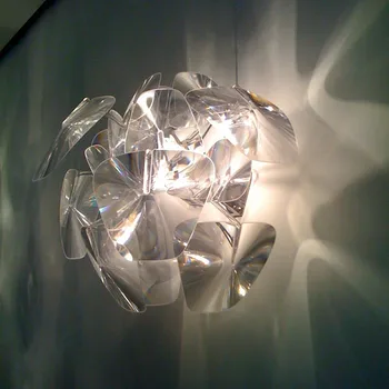 Висящи Лампи Nordic Hope За Спални, Трапезария, акрилна полилей на скандинавския дизайн, домашна италианска дизайнерска лампа 3