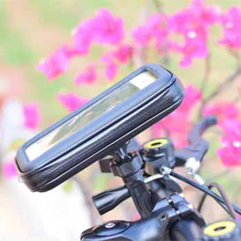 Водоустойчив Телефон Чанта под Наем на Притежателя на Телефон под Наем на Мотоциклет Дръжката на Скоба за iPhone, Samsung, Huawei 4.7-6.3-инчов Мобилен Телефон
