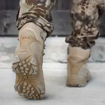 Градинска Защитни Обувки, Мъжки Обувки Големи Размери Мъжки Военни Армейските Обувки, специални сили, Тактически Армейските Обувки за Пустинята, Нескользящие NA56 4