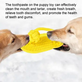 Детски играчки за дъвчене за кучета, които са устойчиви на укусам и износоустойчивост играчки за кучета във формата на тапочек, лесни за използване, забавни Играчки за кучета, детски Играчки за дъвчене за агресивни 1