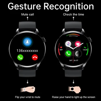за Телефони Xiaomi Huawei Android Smart ECG-Часовници Мъжки Android 2022 Bluetooth Предизвикателство Умен Часовник Кръвно Налягане, Сърдечната Честота Мъжки Фитнес 2