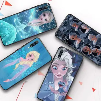 Калъф за телефон Disney Princess Frozen Elsa за Samsung A51 01 50 71 21S 70 31 40 30 10 20 S E 11 91 A7 A8 2018