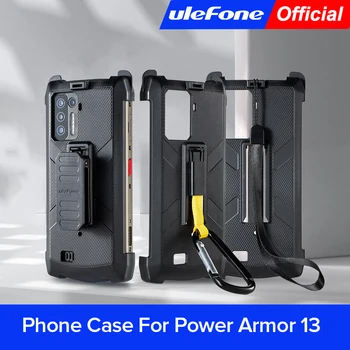 Калъф за телефон Ulefone за Power Armor 13 Оригинален Калъф с клип за колан и карабинер