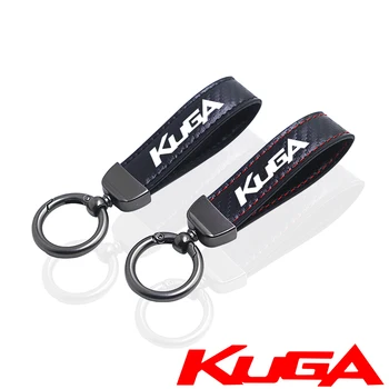 кола ключодържател от влакна ключодържател ford kuga st stine vignale Автомобилни Аксесоари ключодържател