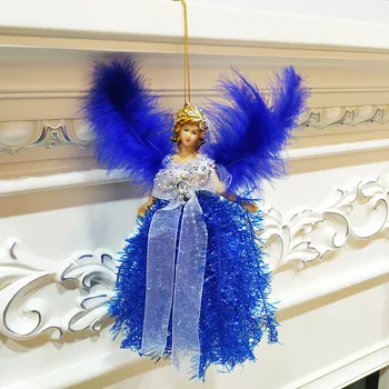 Коледни Декорации Ангел Играчки Кукли Нова Година 2023 Начало Декор на Коледна Украса за Дома Навидад Подаръци 2022 Украса