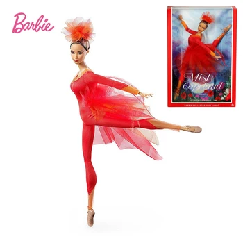 Колекция От Оригинални Кукли Барби Известната Вдъхновяваща Танцьорка Балерина Misty Копланд Модел На Ставите Подвижната Момиче, Подарък За Рожден Ден