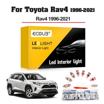 Комплект Led осветление на салона за Toyota RAV4 РАВ 4 XA10 20 30 40 50 1998 1999 2004 06 2007 2016 2017 2018 2019 2020 2021 Вътрешна лампа с нажежаема жичка 0
