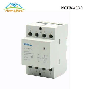 Контактор за променлив ток Домочадца на DIN-шина CHINT NCH8-20/20 NCH8-25/20 NCH8-40/40 Модулен за Дома