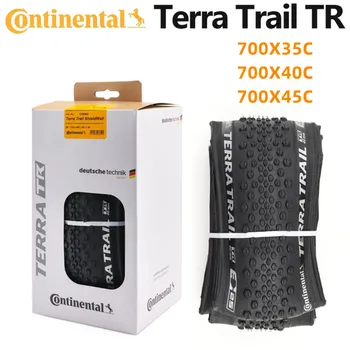 Континентална Terra Trail Щит Стена Велосипедна Гума Сгъваема Чакъл Пътна Велосипедна Гума Тип 700x35C/40В/45В Защита на Сгъване Тип 0