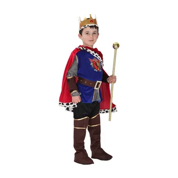 Короната На Крал Принц Костюми Момчета Деца Cosplay Скиптър Подаръци За Рожден Ден Фантазия Празничен Костюм Дрехи