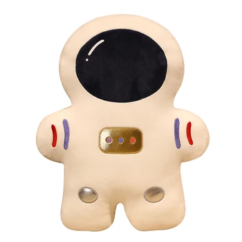 Креативна Мека Възглавница Космически Астронавт Плюшени Играчки Забавно Моделиране Бомба Марс Авиационна Възглавница за Деца, Момчета, Подарък За Рожден Ден
