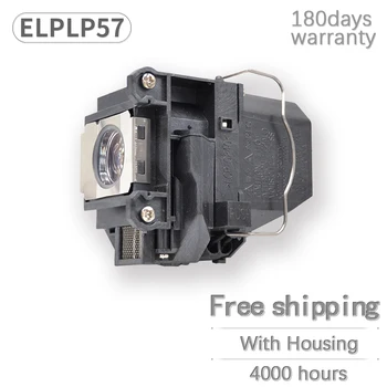 Лампа на проектора ELPLP57 с Корпус за Epson EB-450WI EB-455WI EB-460 EB-460i