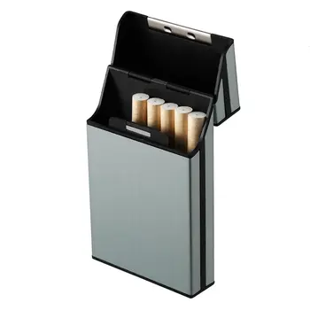 Лейди Тънка Алуминиева Кутия За Цигари, Аксесоари За Пури Калъф за Пури, Тютюн е лесно да носят със себе си Кутия Контейнер За Съхранение Подарък Кутия 6 Цвята 3
