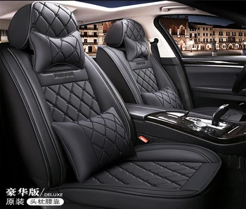 Луксозен калъф за автомобилни седалки от изкуствена кожа Mercedes Benz Всички модели E C ML GL GLA GLK CLS S R A B CLK SLK G GLS GLC vito viano