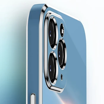 луксозен Калъф За телефон iPhone SE 2020 7 8 Plus XR XS X max защитен калъф задна Броня capa за iphone 11 12 13 14 pro max калъф 4