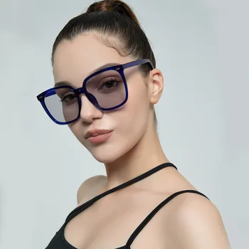 Модни Дамски Елегантни Квадратни Vintage Слънчеви Очила на Известни марки Слънчеви Очила Поляризирани Слънчеви Очила Ретро Feminino за Жени, Мъже