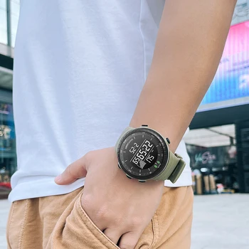 Мъжки Часовник Военни Водоустойчив спортен часовник SHIYUNME Армейските led Цифрови Ръчни Хронометри за Мъже 3