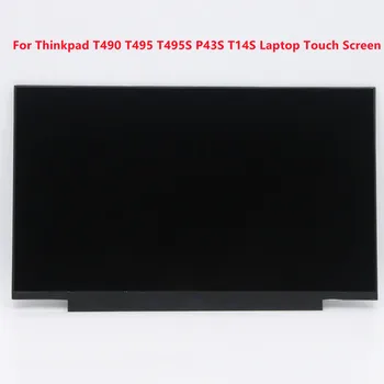 На екрана на ThinkPad T490 T495 T495S P43S T14S R140NWF5 RA LP140WFB SPK1 B140HAK03.2 N140HCN EA1 Toch За лаптоп Lenovo LCD матрица