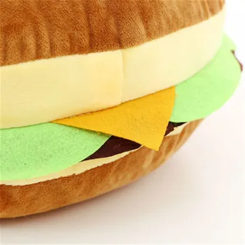 Нова креативна играчка плюшен за бургери, мек плюшен възглавница, скъпа възглавница за хамбургери, подарък за рожден ден момчета и момичета, 30/50 см., WJ292 5