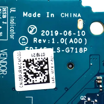 НОВА такса USB SD CMOS за Dell Inspiron 15 5593 3501 FDI45 LS-G718P 05PJRM 3