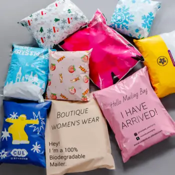 Обичай лого 50 КОМПЮТЪР Recyclable поли доставка мейлър Силна Самозалепваща устойчив на разкъсване на дрехи пощенски чанти 3