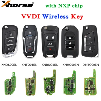 Оригинален Xhorse VVDI Безжичен Универсално Дистанционно Автомобилен Ключ XNDS00EN XNFO01EN XNBU01EN XNTO00EN XNHO00EN за инструмент VVDI2 VVDI Key