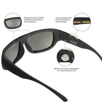 Оригинален Дизайн, Слънчеви Очила, Спортни LCD Поляризирани Лещи Електронна Пропускаемость Мануальнорегулируемые Лещи Слънчеви очила за Мъже