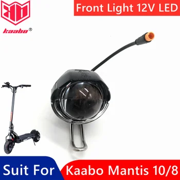 Оригинални Резервни Части За Фарове Kaabo Mantis 8 Mantis 10 Интелигентни Електрически Скутер Главоболие Фенер Сгъваем 12 Led Предни Светлини Аксесоари 0