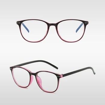 Очила за късогледство Женски Мъжки Класически Кръгли Недалновидни Очила За четене Очилата с Диоптриями Рамки За Очила