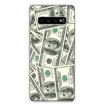 Пари в брой долар, Рубла Калъф За Телефон Galaxy S20 FE S21 Plus S22 Ultra S10 Lite Samsung S8 S9 S6 S7 Edge Калъф Fundas Pattern C 2