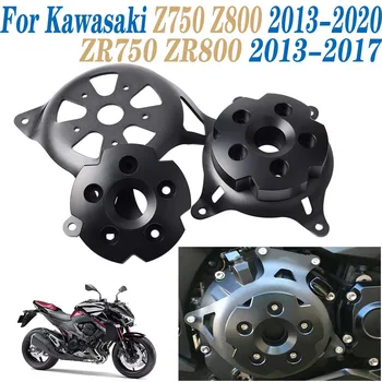 Покриване на статора мотоциклет Защита на Двигателя Защита на Страничния Панел Протектор за Kawasaki Z750 Z800 2013-2020 ZR750 ZR800 2013-2017