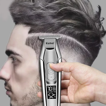 Професионален фризьорски машинка за подстригване на коса, машина за подстригване на коса, тример за мъже, нож за коса, електрическа машина за рязане на коса, подстригване, самобръсначка, кромкорез