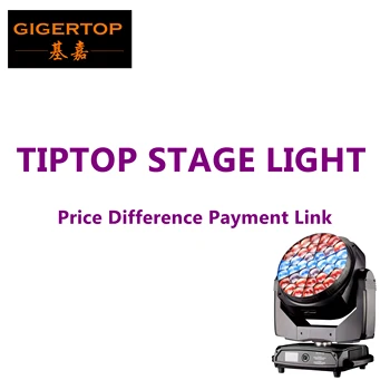 Разликата в цената на сценичното осветление TIPTOP за контролер DMX. Осветление с акумулаторна сцена. Led движеща глава. Клубен dj Light. Лазерен лъч.