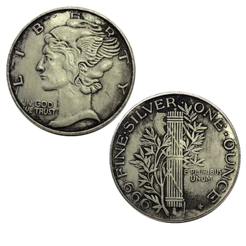САЩ Морган Долар Подбрани Антични Монети Американски, Европейски и Чуждестранни Сувенири Набор от Монети Начало Декор Занаяти Художествена Колекция Подаръци