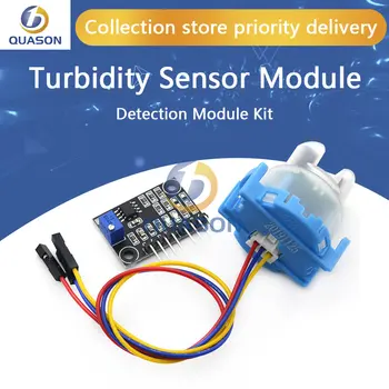 Сензор за Мътност Окачен Модул Определи Стойности за Мътност Комплект Течни Частици Откриване на Мътност За arduino 0