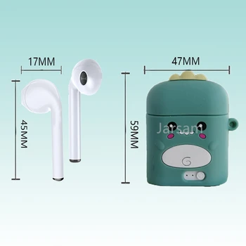 Сладък Безжични Слушалки i7s TWS Bluetooth Слушалки, Зарядно Устройство Слушалка за Смартфон Xiaomi Samsung, Huawei 5