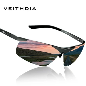 Слънчеви Очила VEITHDIA, Мъжки Маркови Дизайнерски Колоездене, Спортни Поляризирани Лещи UV400, Улични Слънчеви Очила За Шофиране, Очила За Мъже 6501