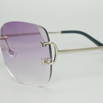 Слънчеви Очила Без Рамки Carter Luxury Lentes De Sol Слънчеви Очила Мъжки Модни Нюанси Мъжки Слънчеви Очила Рамки Decroation Дамски Слънчеви Очила 1
