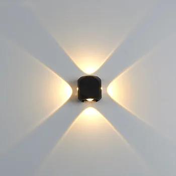 Стенен лампа AC85-265V Led монтиран на стената Лампа за повърхностен монтаж, Модерен, Скандинавски Лампа, Стенни осветителни Тела за Хол, Веранда, Открит/закрит