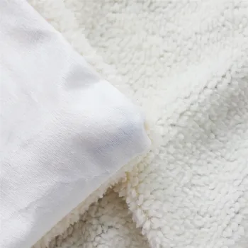 Три Утолщенных одеяла Индивидуални Фланелен Одеяла Плюшени Персонализирани Потребителски Одеяла за Топли Зимни Олекотени Завивки от Изкуствена Кожа за Пране 3