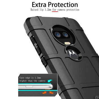 Устойчив На Удари Калъф За Motorola E7 Plus Moto G7 Power Cases Военен Здрав Защитен Силиконов Калъф Moto G 7 Play Stylus 2021 Калъф 2