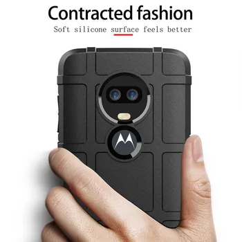 Устойчив На Удари Калъф За Motorola E7 Plus Moto G7 Power Cases Военен Здрав Защитен Силиконов Калъф Moto G 7 Play Stylus 2021 Калъф 3