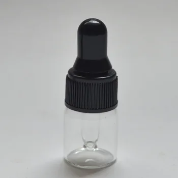Флакон с Капкомер стъклени бутилки проба духове 10пкс малък за бутилки яснота етерично масло 2мл миниой миниой 1