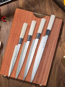 Японски Нож За суши От Високо Стомана, Ножът на Главния готвач За Сашими Сьомга, Многофункционални Кухненски Ножове За Рязане, Инструменти За Готвене нож 1